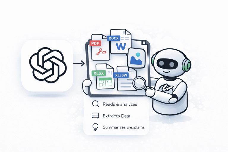 دليل تحليل ملفات PDF وWord وExcel والصور